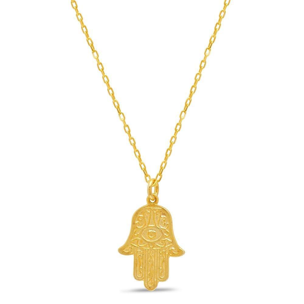Gold Double-Sided Hamsa Necklace、mySite、topwebapps