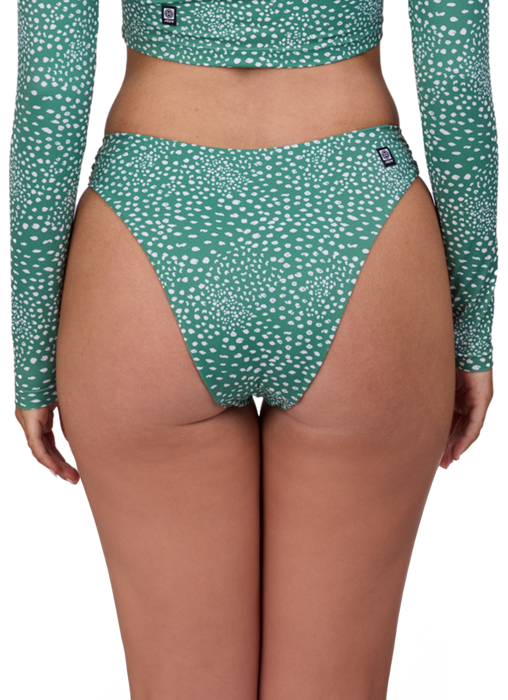 JOLYN Women's Tidal Wave Olivia French Cut Bikini Bottom、mySite、noshort