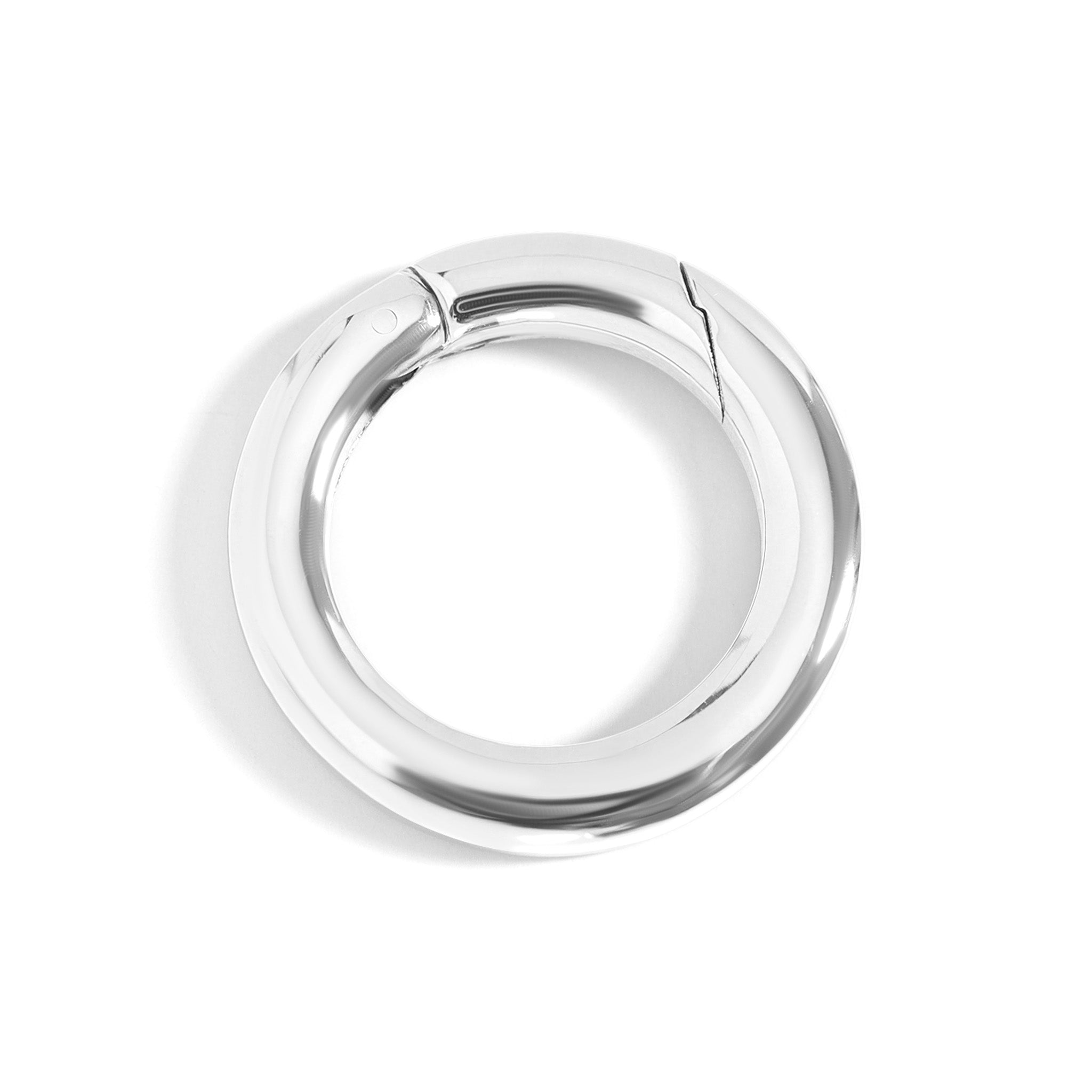 18K Gold PVD Stainless Steel Circle Carabiner / ENC0036、mySite、dreamappss