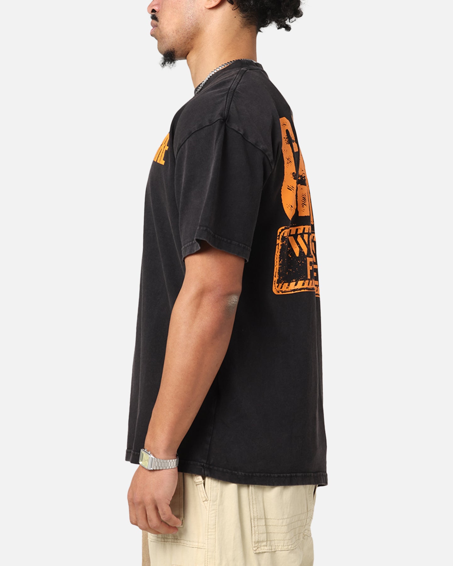 Carre Trenches T-Shirt Black Acidwash、mySite、zt4zffjzw