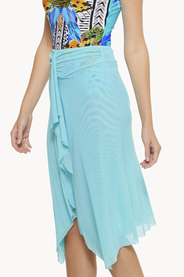  Plain Mesh Frill Skirt、mySite、justintrudeaud