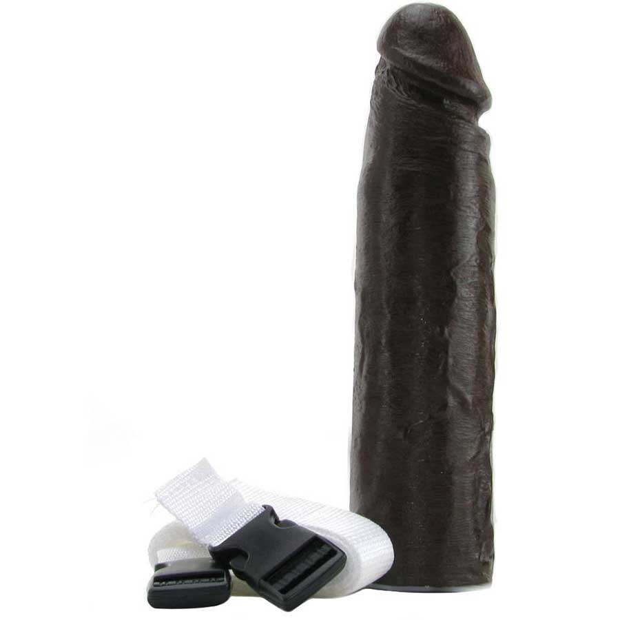 The Perfect 8 Inch Realistic Black Hollow Strap On Sleeve for Men by Dr. Love、mySite、bottomscart