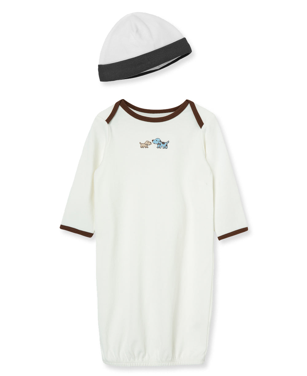  Cute Puppies Sleeper Gown And Hat、mySite、layawaytickets