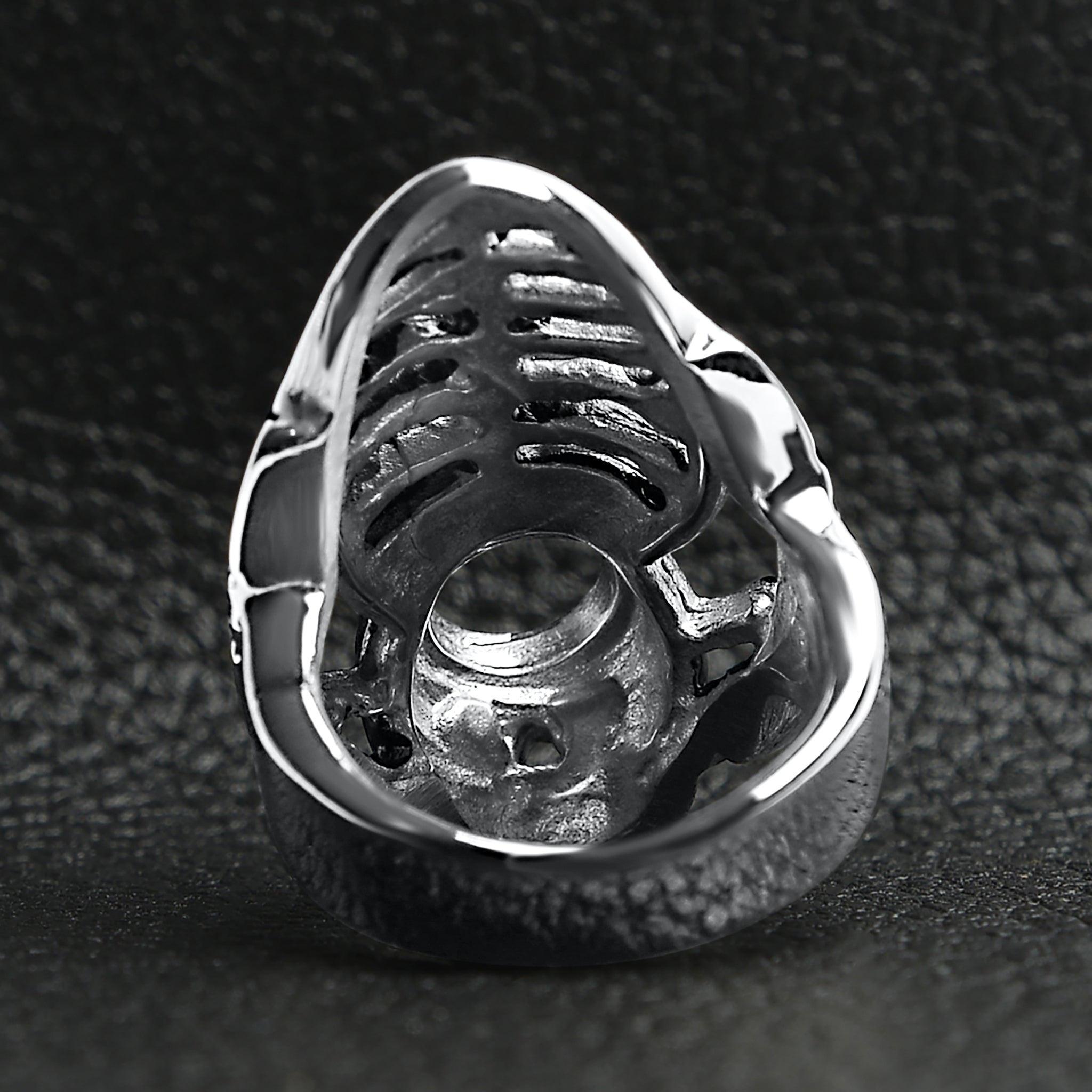 Detailed Skeleton Stainless Steel Ring / SCR3033、mySite、dreamappss