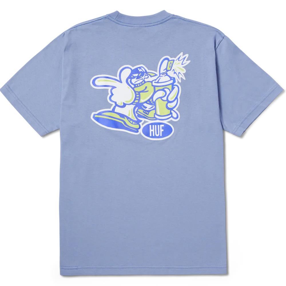  HUF Burner T-Shirt - Vintage Violet、mySite、merchandisen
