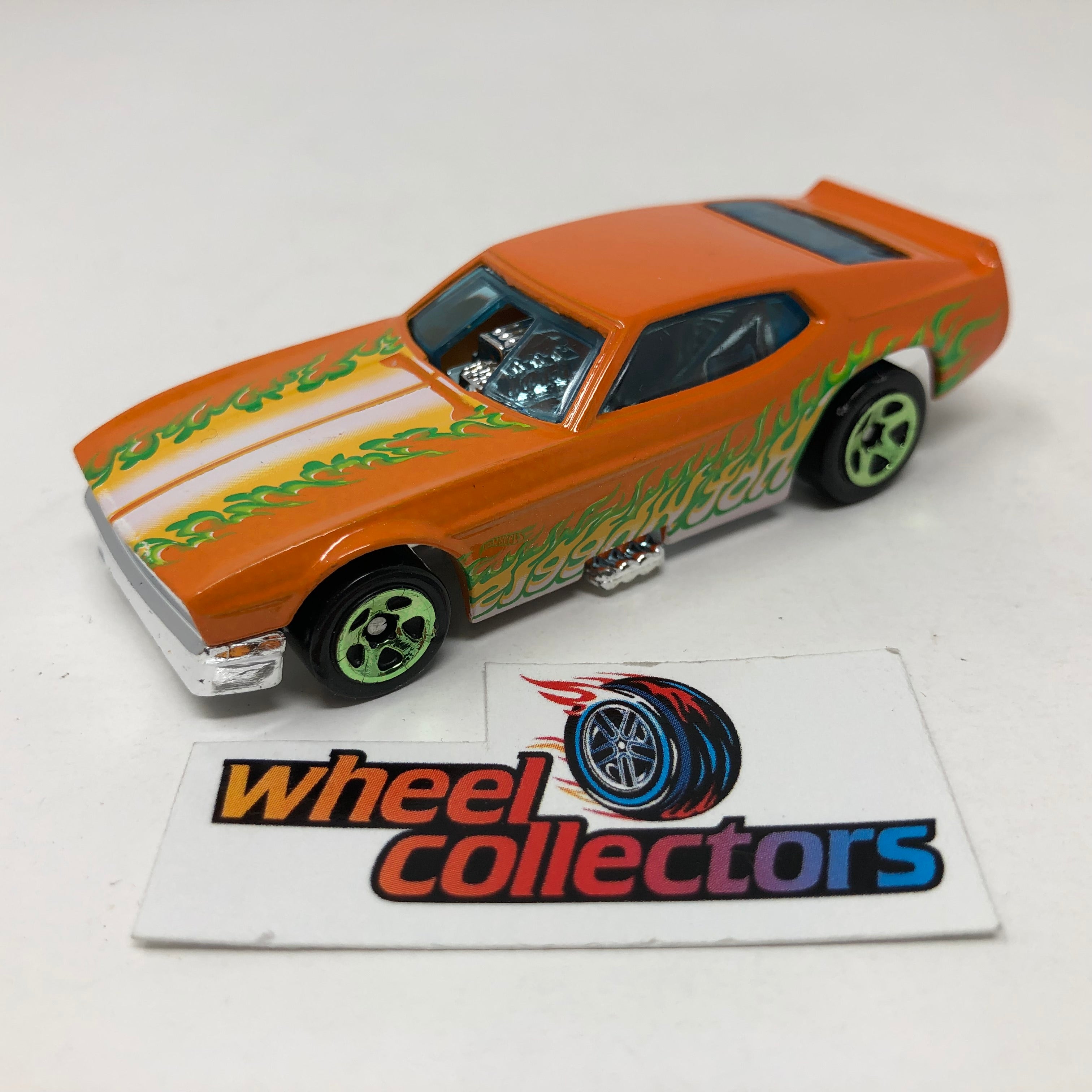 '71 Mustang Funny Car * Orange * Hot Wheels Loose 1:64 Scale、mySite、hgirdovlk