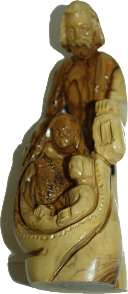  Holy Land Market Olive Wood Holy Family Statue (8.5 Inches)、mySite、elrpsem3k