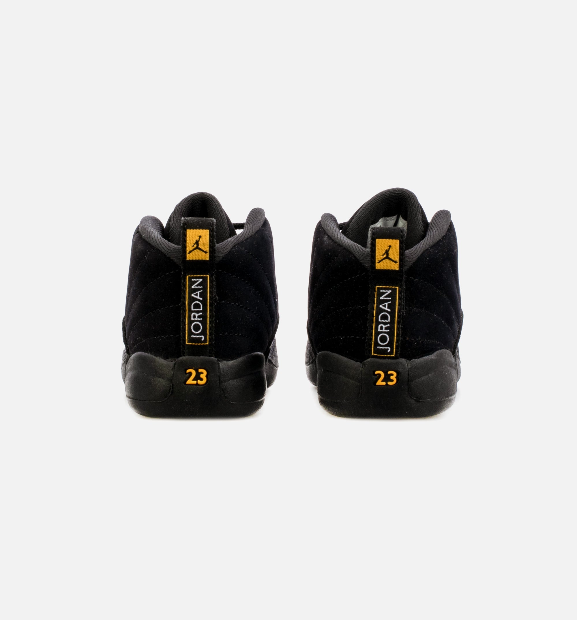 Air Jordan 12 Retro Black Taxi Infant Toddler Lifestyle Shoe - Black Free Shipping、mySite、dreamappss