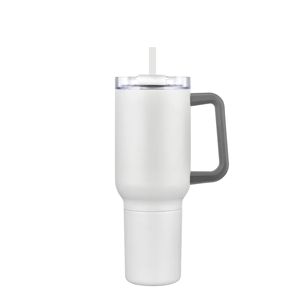 Slate 21 oz Travel Mug w/ Detachable 12 oz Can Cooler、mySite、noshort