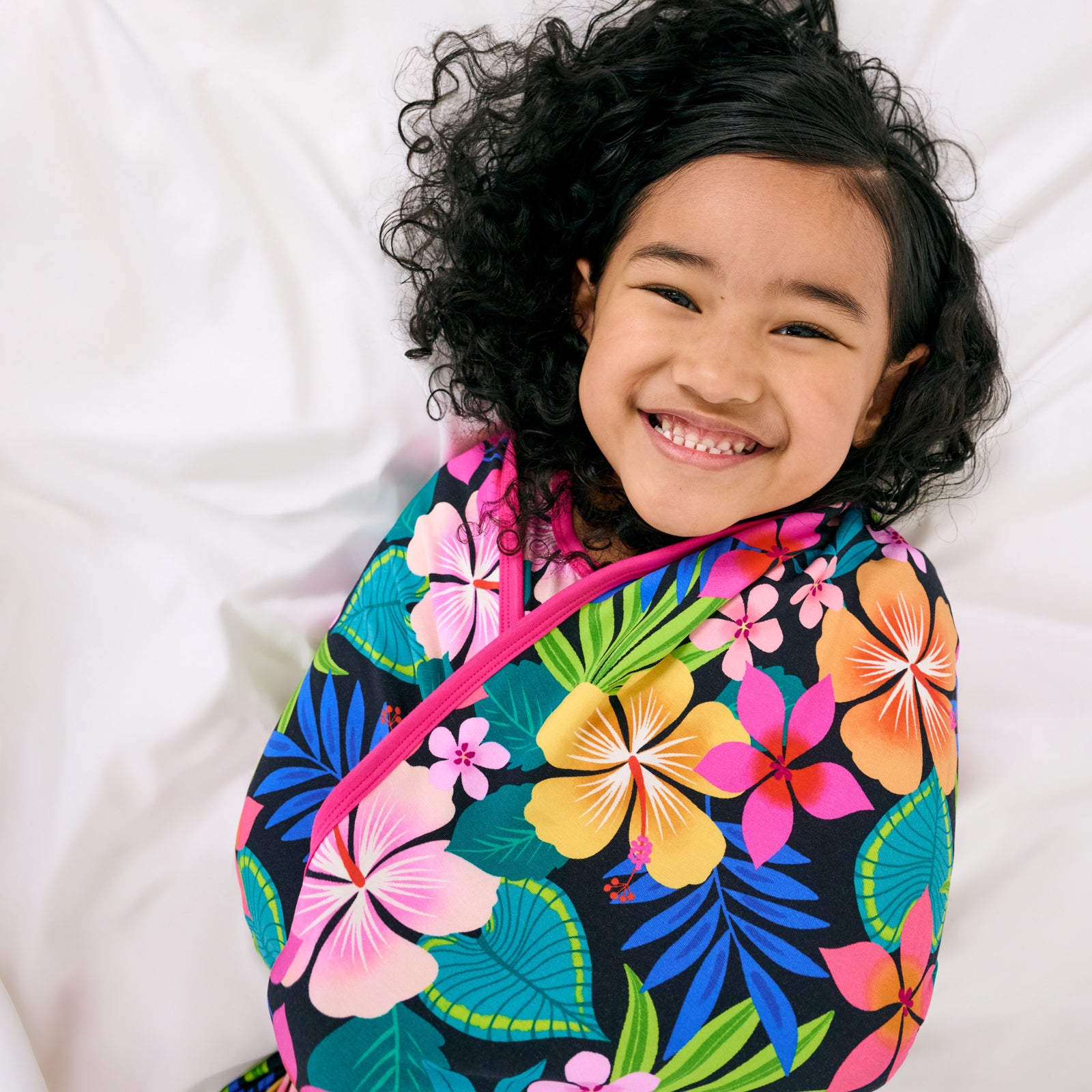 Jungle Blooms Large Cloud Blanket®、mySite、g9winljtr