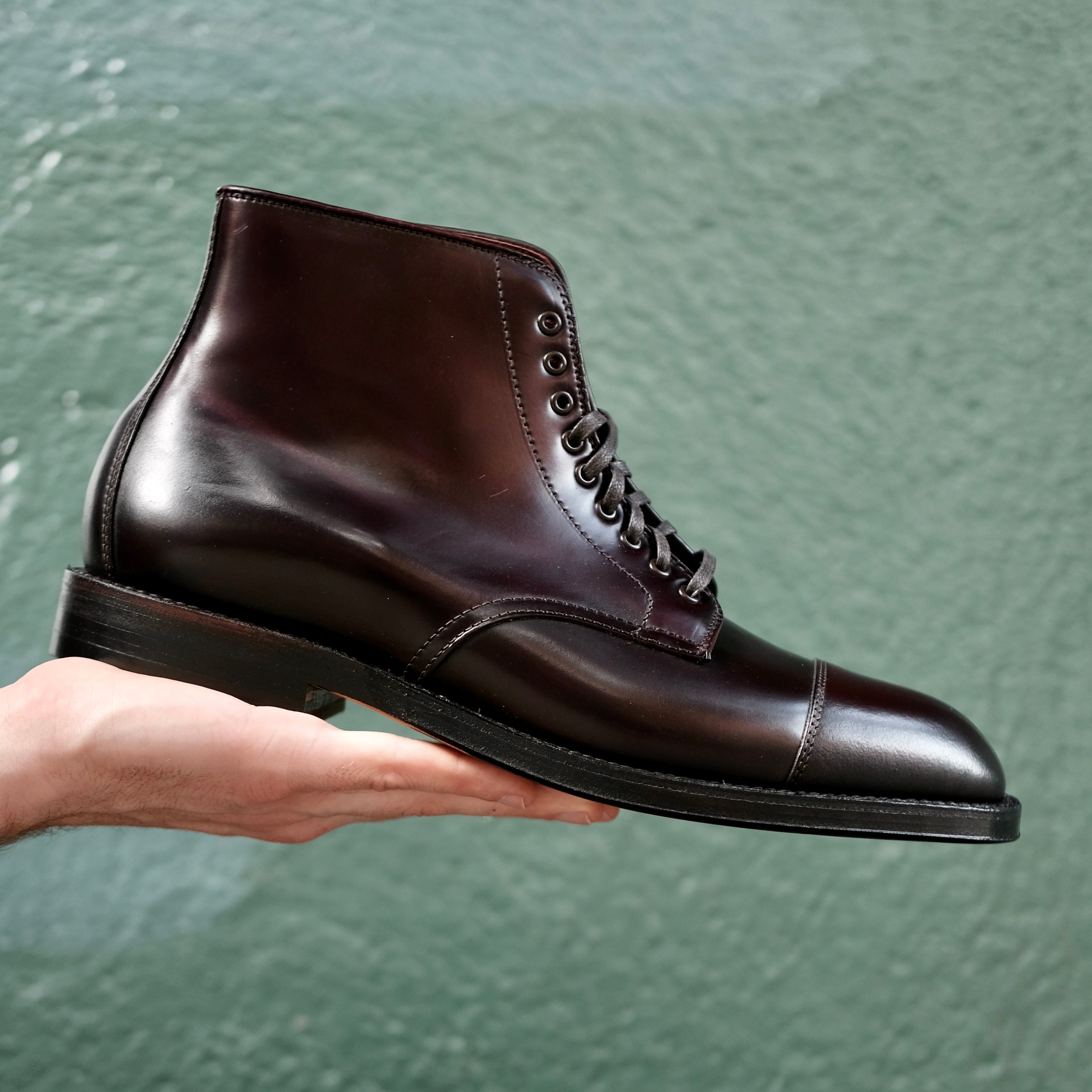  4060 - Cap Toe Boot in Color 8 Shell Cordovan、mySite、preschool7hills