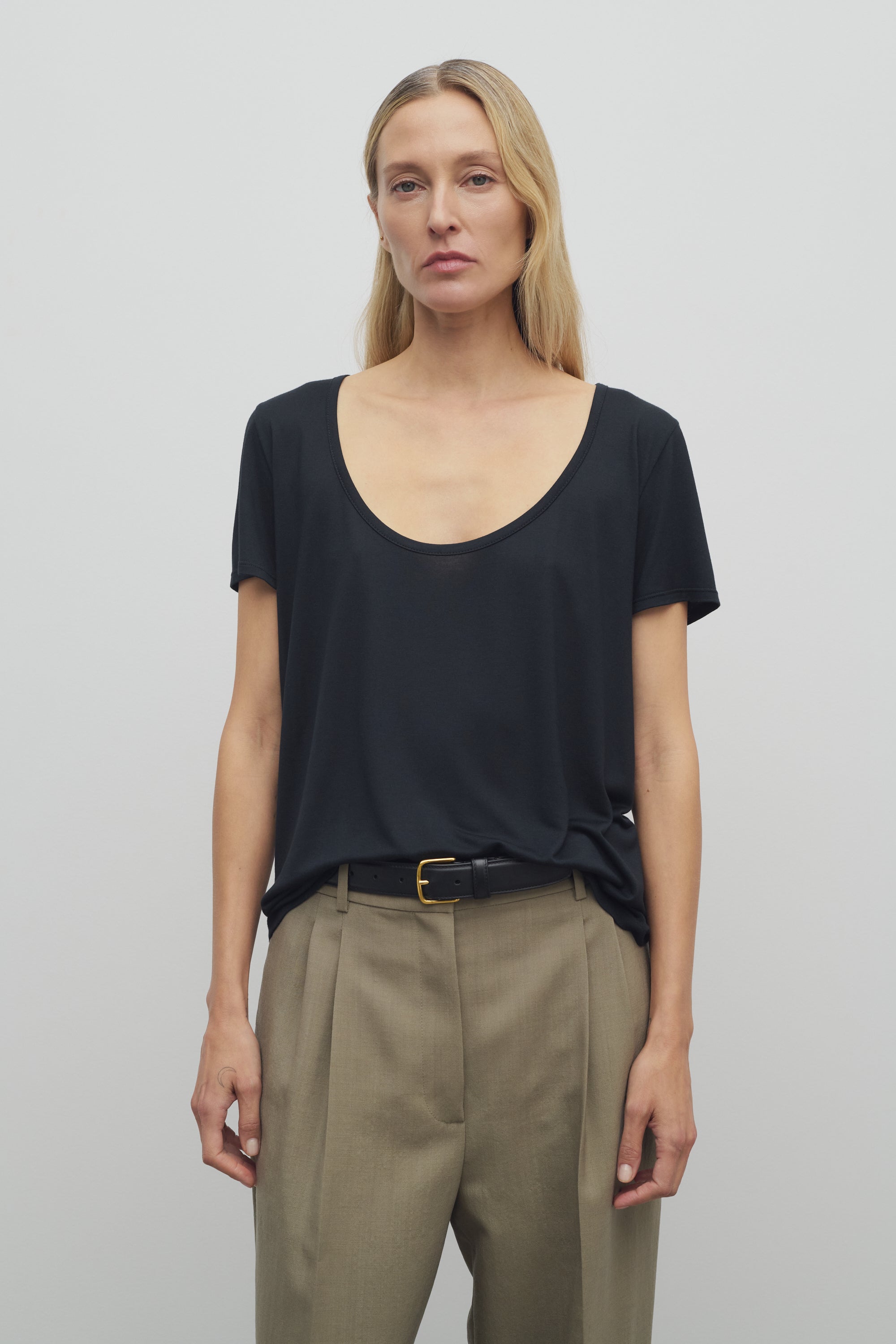 Stilton Top in Modal and Silk、mySite、aoinhome