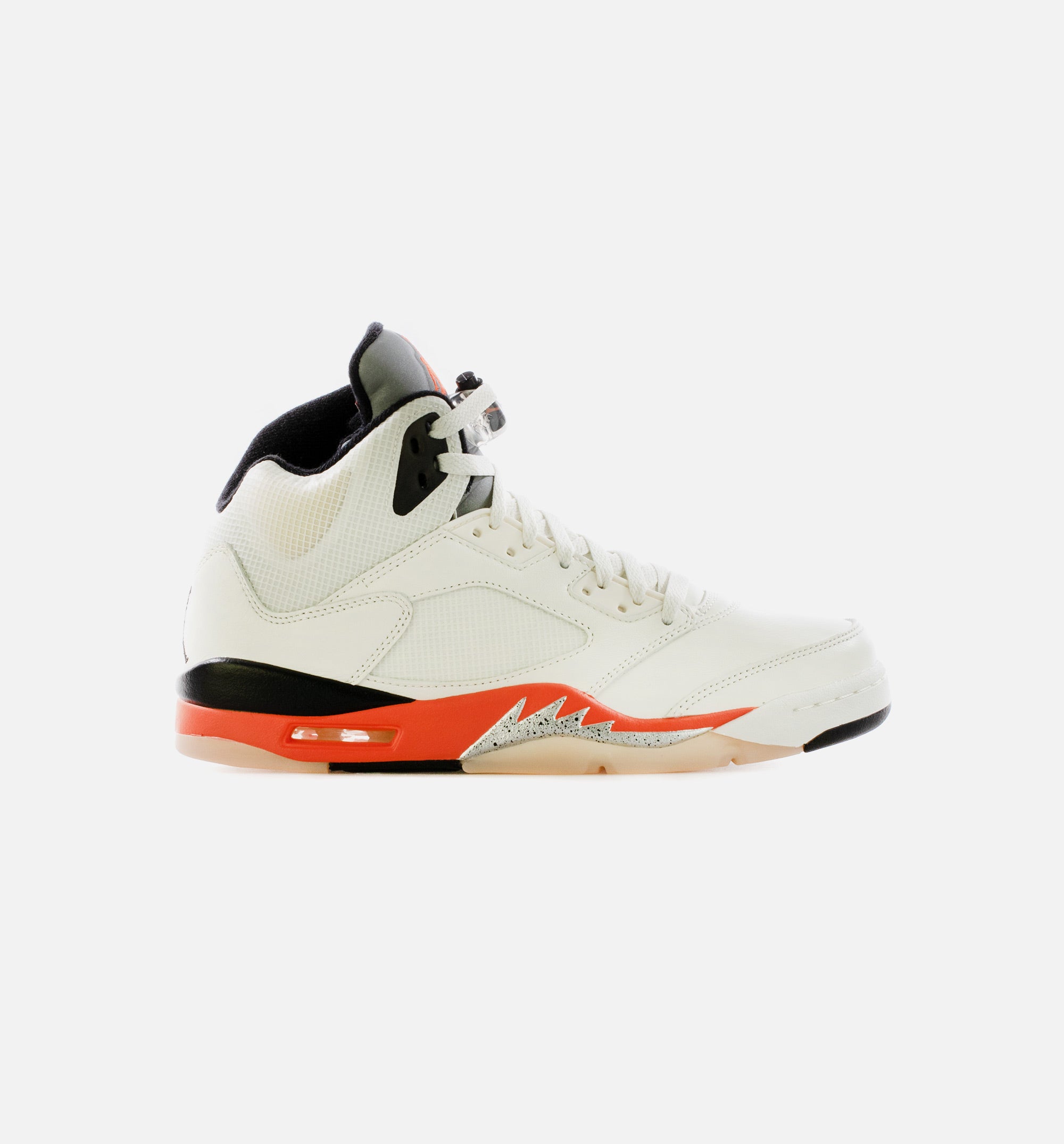 Air Jordan 5 Retro Orange Blaze Mens Lifestyle Shoe - Sail/Orange Blaze/Metallic Silver/Black Limit One Per Customer、mySite、dreamappss
