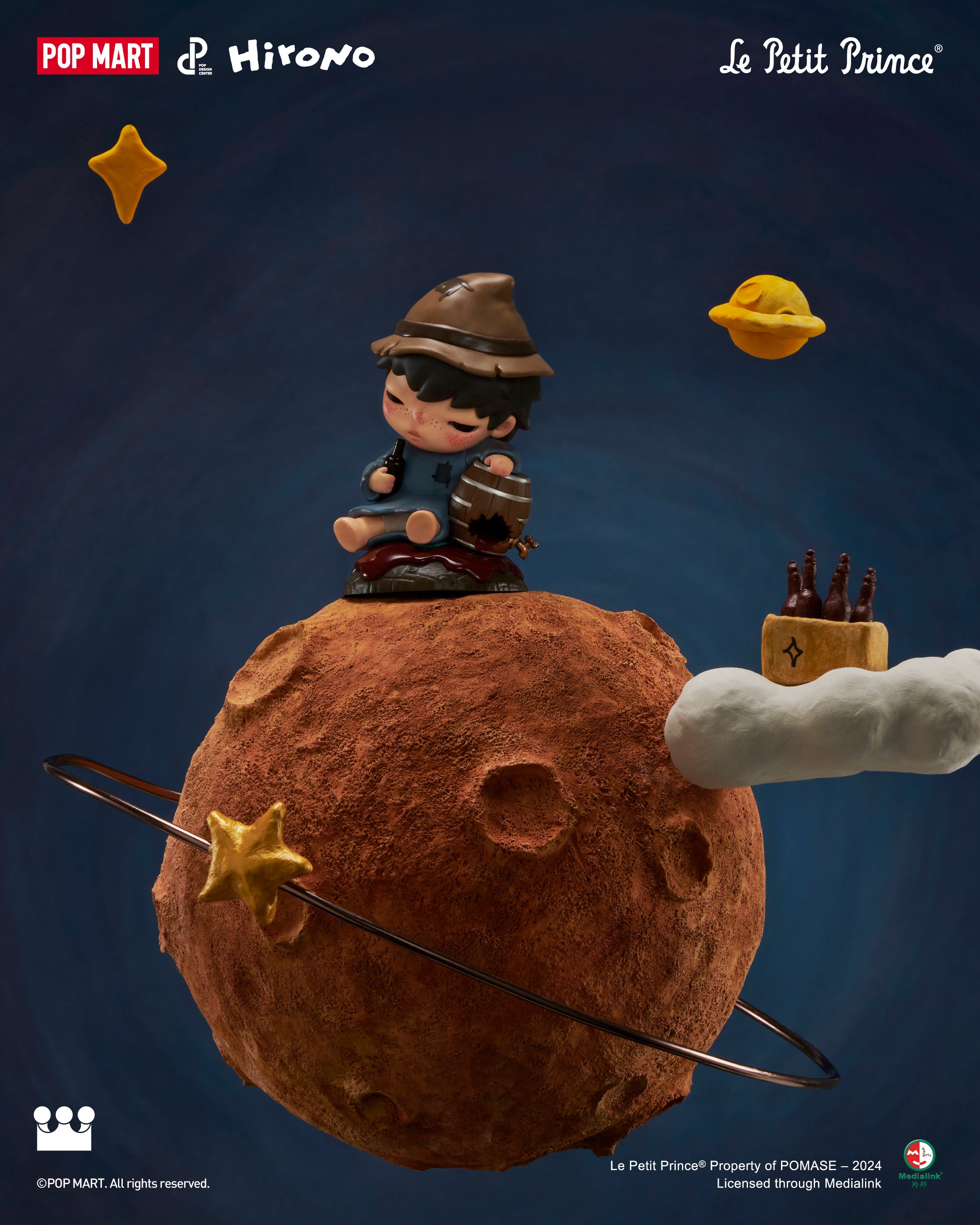  POP MART Hirono×Le Petit Prince Series Figures、mySite、greenlandpopulation