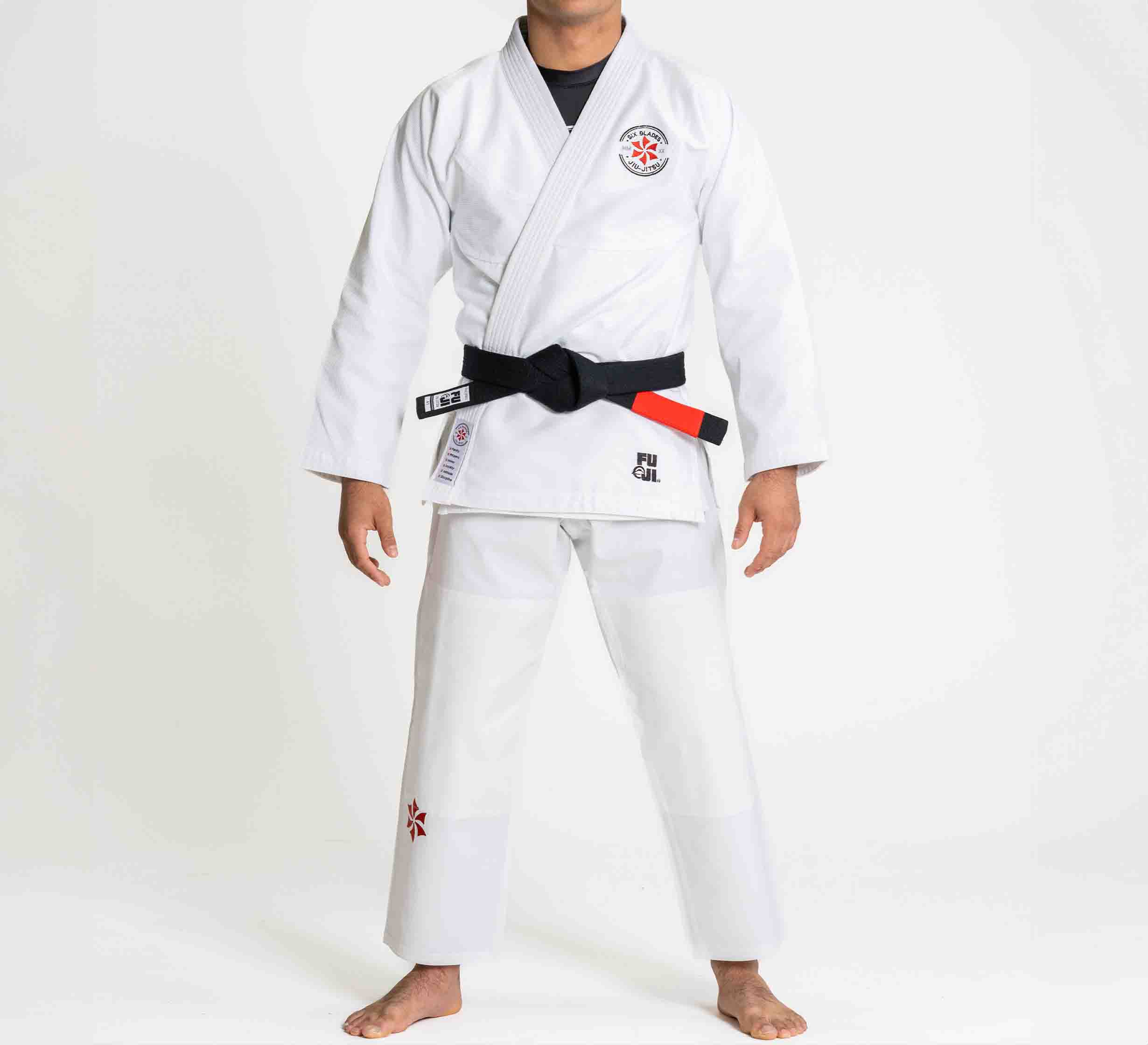 Six Blades Association BJJ Gi White、mySite、gigharbornorthrealestate