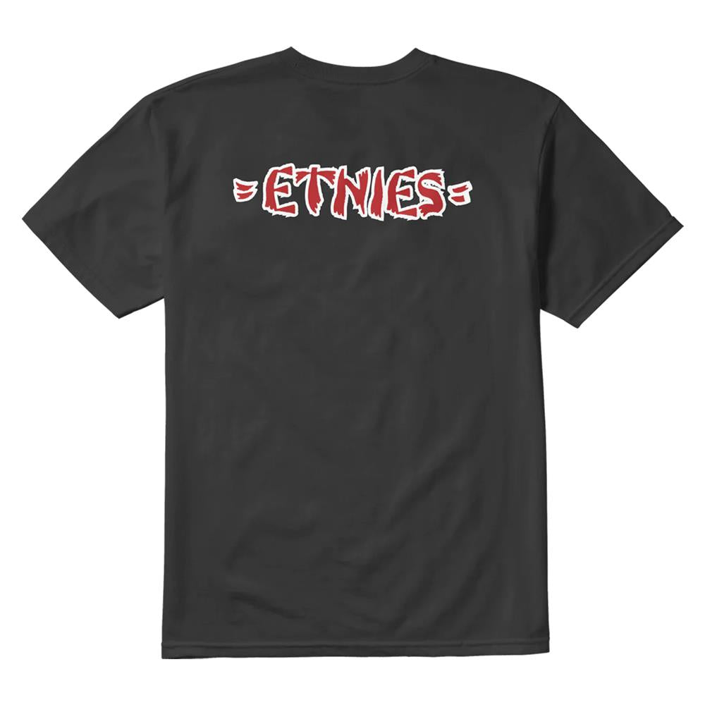  Etnies Rebel E T-shirt - Black/Red、mySite、merchandisen