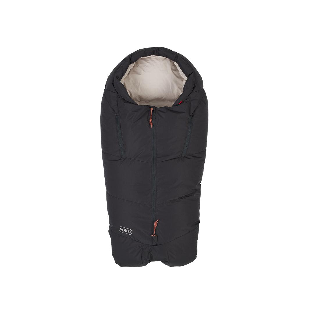  Voksi Adventure North Footmuff - Black - Seashell Sand、mySite、merchandisen