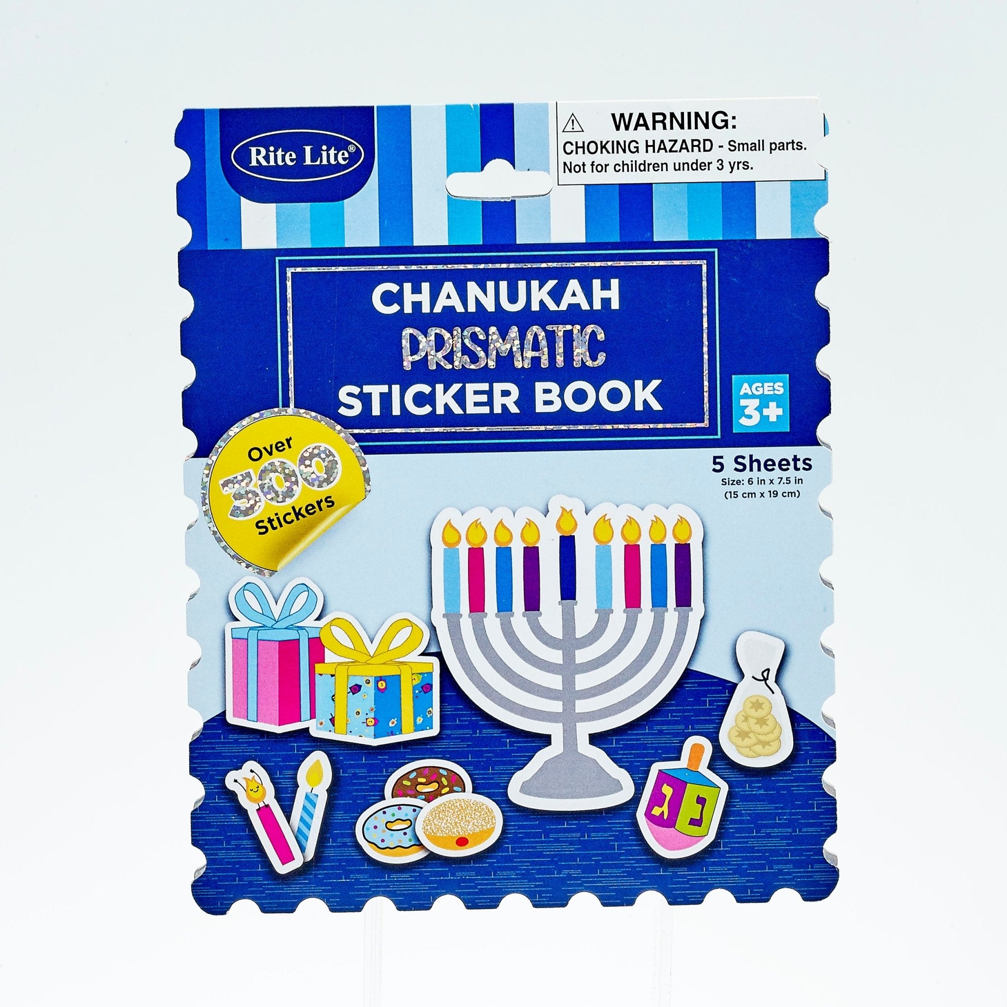  Hanukkah Prismatic Sticker Book、mySite、elrpsem3k