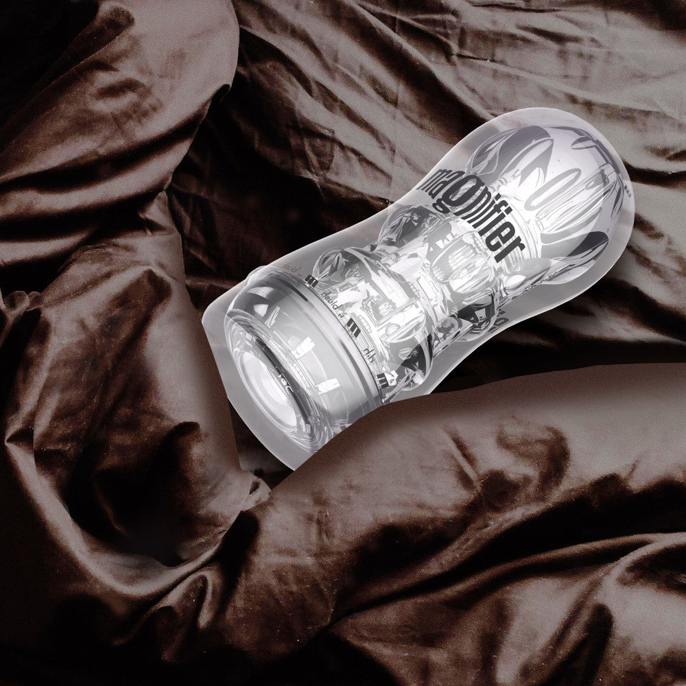 M For Men By Blush® | Soft and Wet Magnifier Clear Masturbator / Stroker、mySite、bottomscart