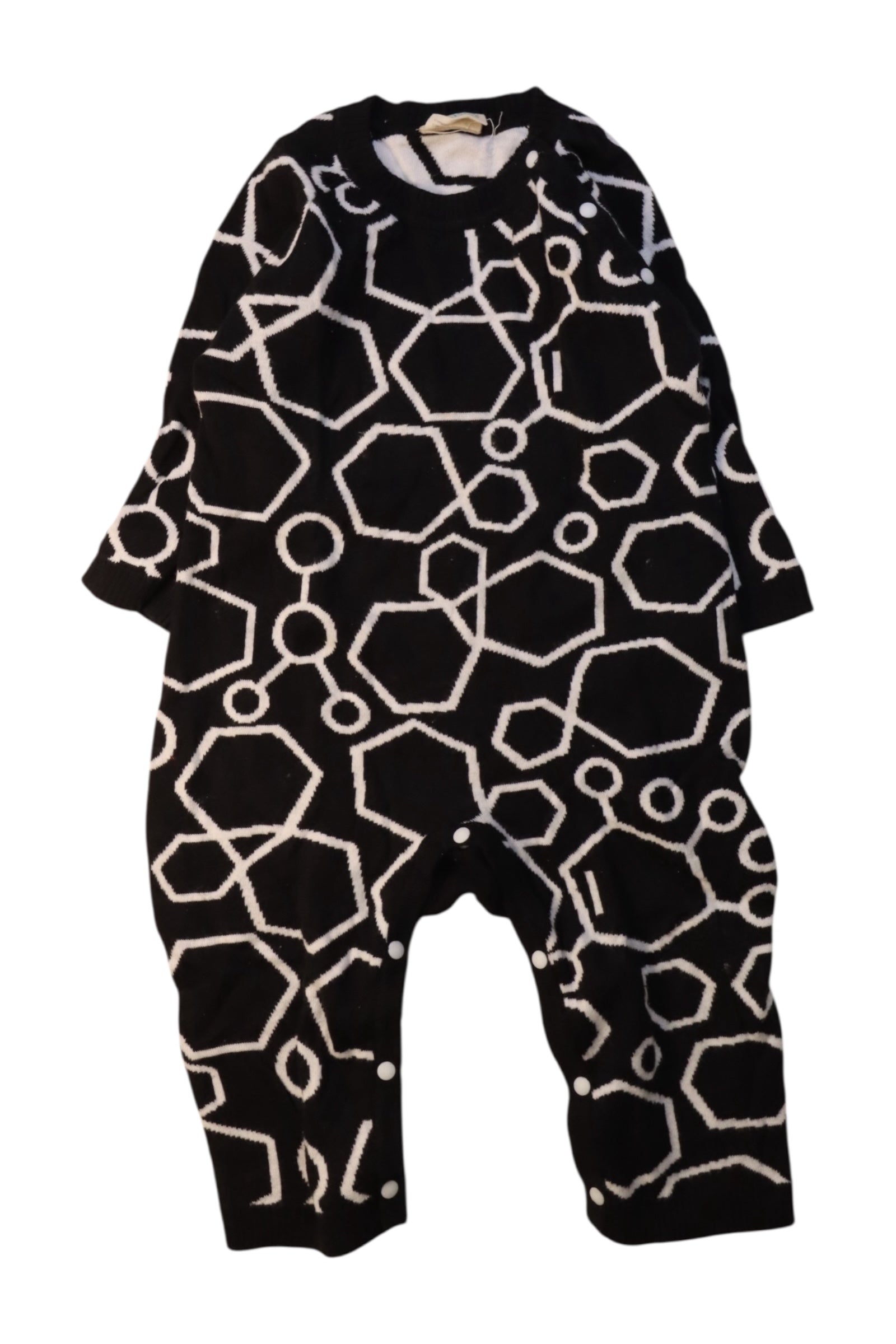 CIGOGNE Bébé Long Sleeve Jumpsuit 6-12M、mySite、g9winljtr