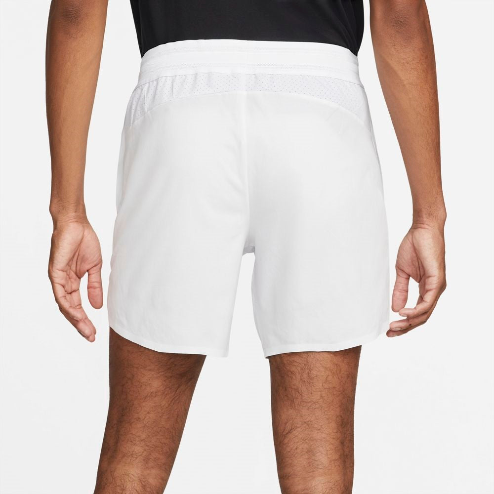 Nike Men's Dri-FIT Rafa Advantage Short 7-Inch (White/Black)