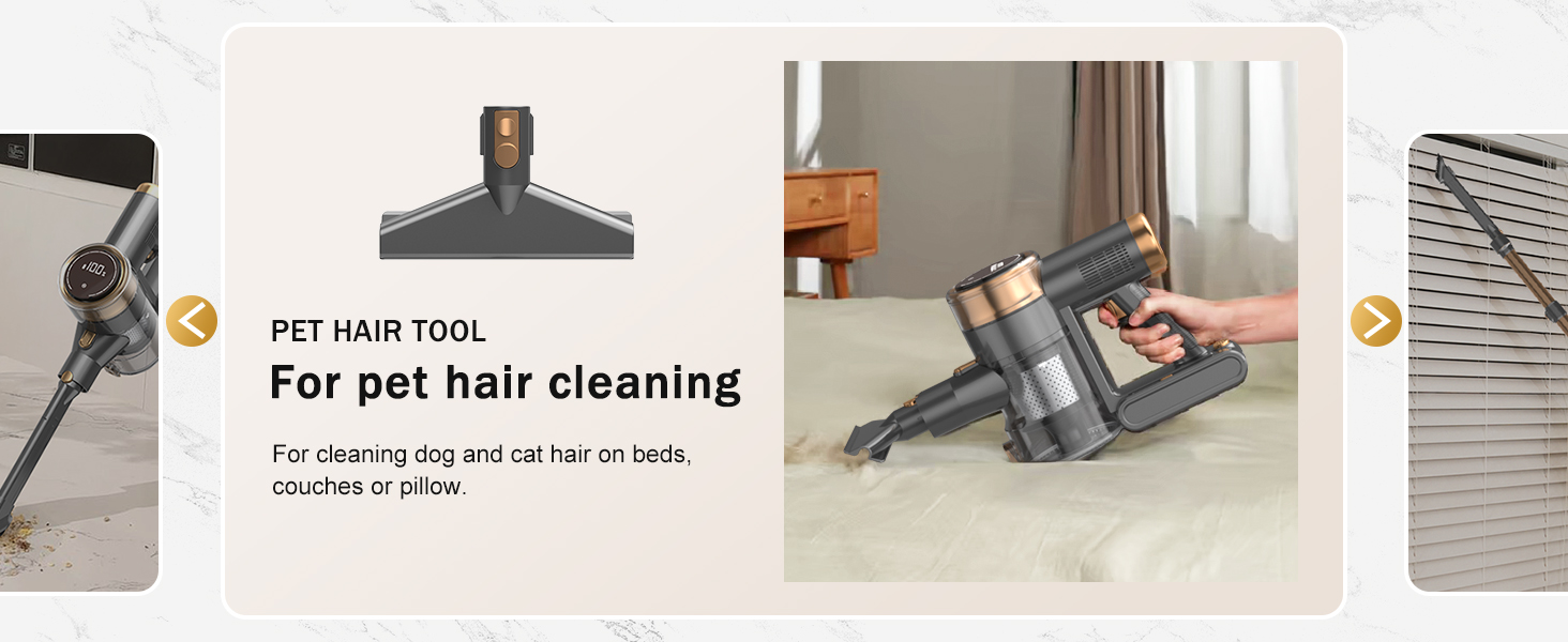 NuYupo DHC100 Cordless Vacuum Cleaner Stick Handhed Upright Vacuums Cleaners vac for home pet hair