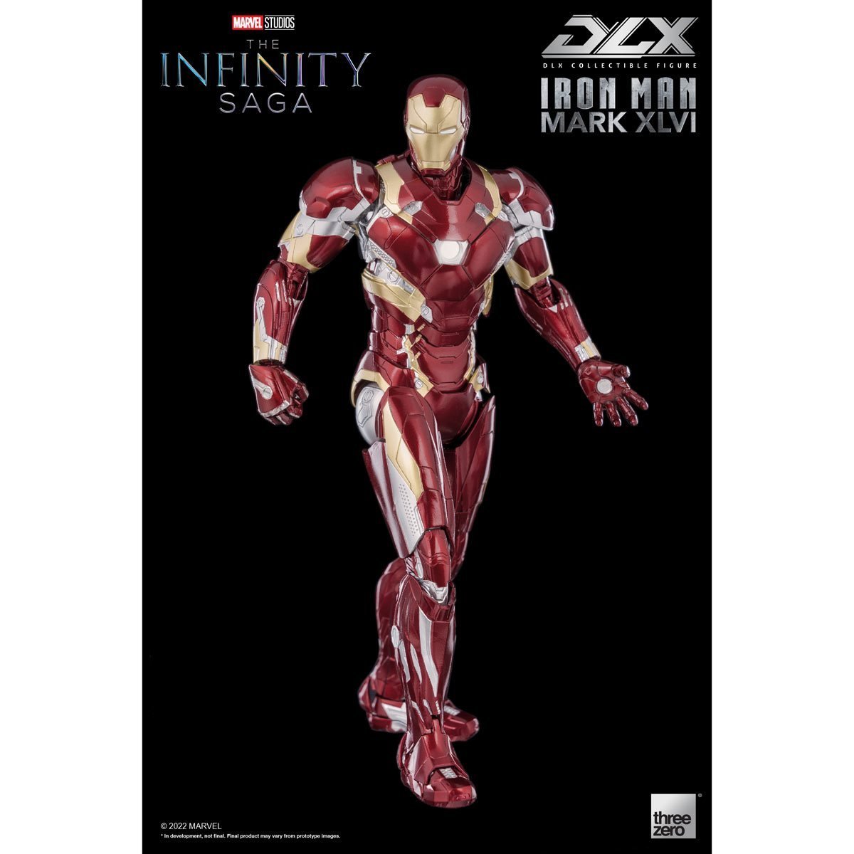 Marvel Studios: The Infinity Saga DLX Iron Man Mark 46 Action Figure、mySite、hgirdovlk
