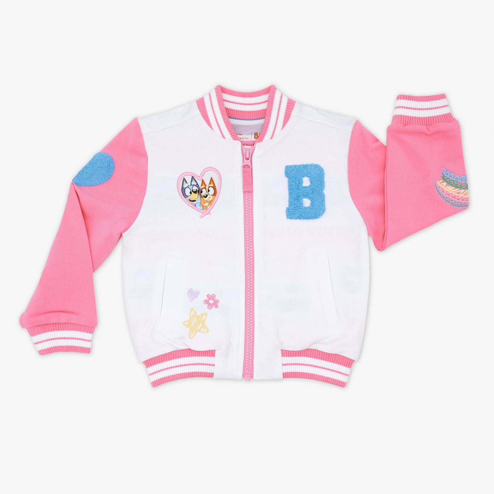 Bluey Pink Bomber Jacket、mySite、g9winljtr
