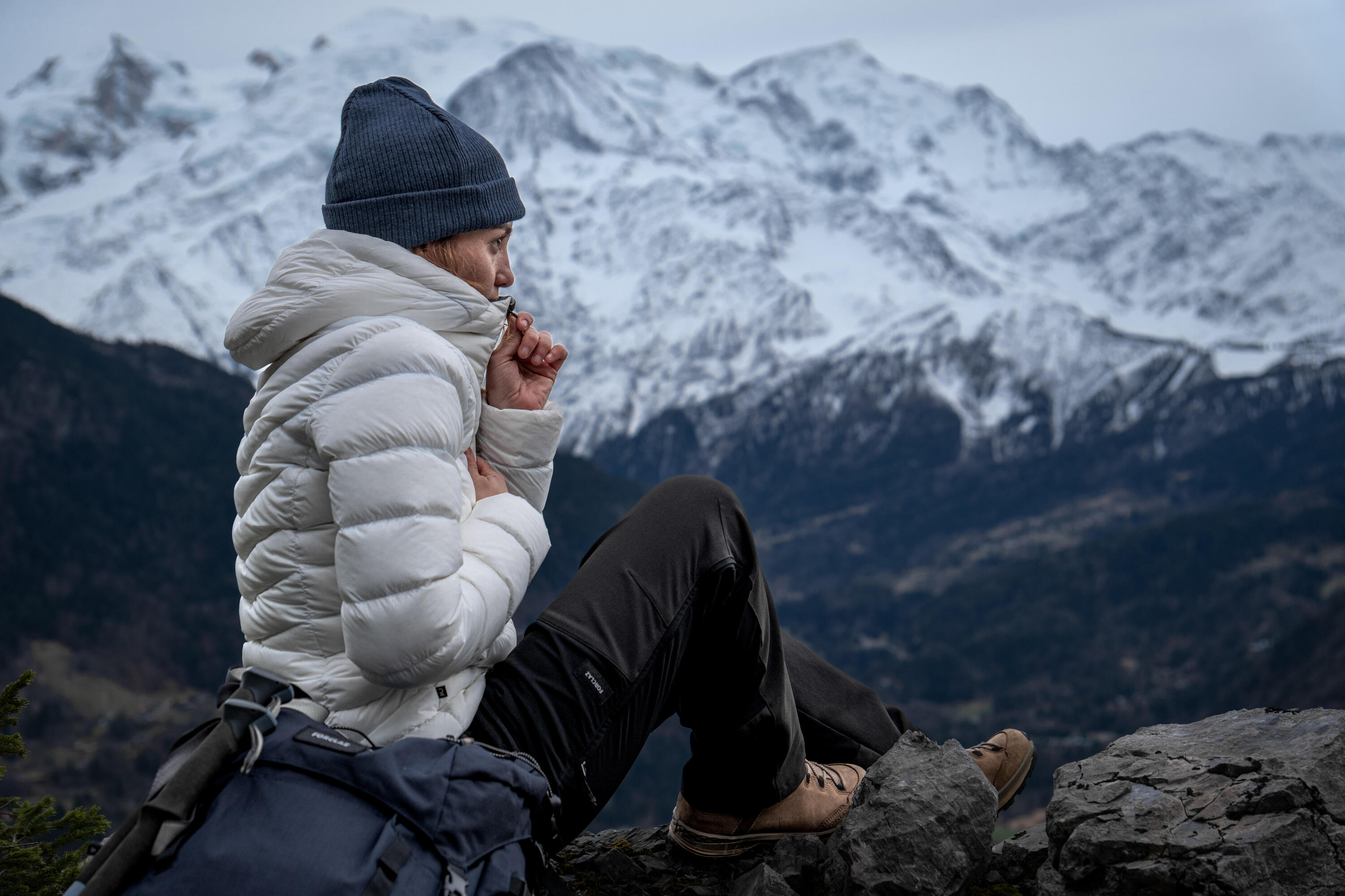 Forclaz Women's MT500 Hooded Down Puffer Jacket