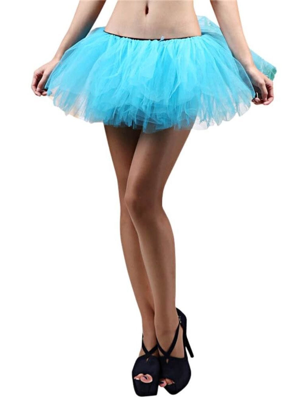 Adult Size Women's 5 Layer Tutu Skirt for Running, Dress-Up, Dance, Costumes、mySite、camillekostekn