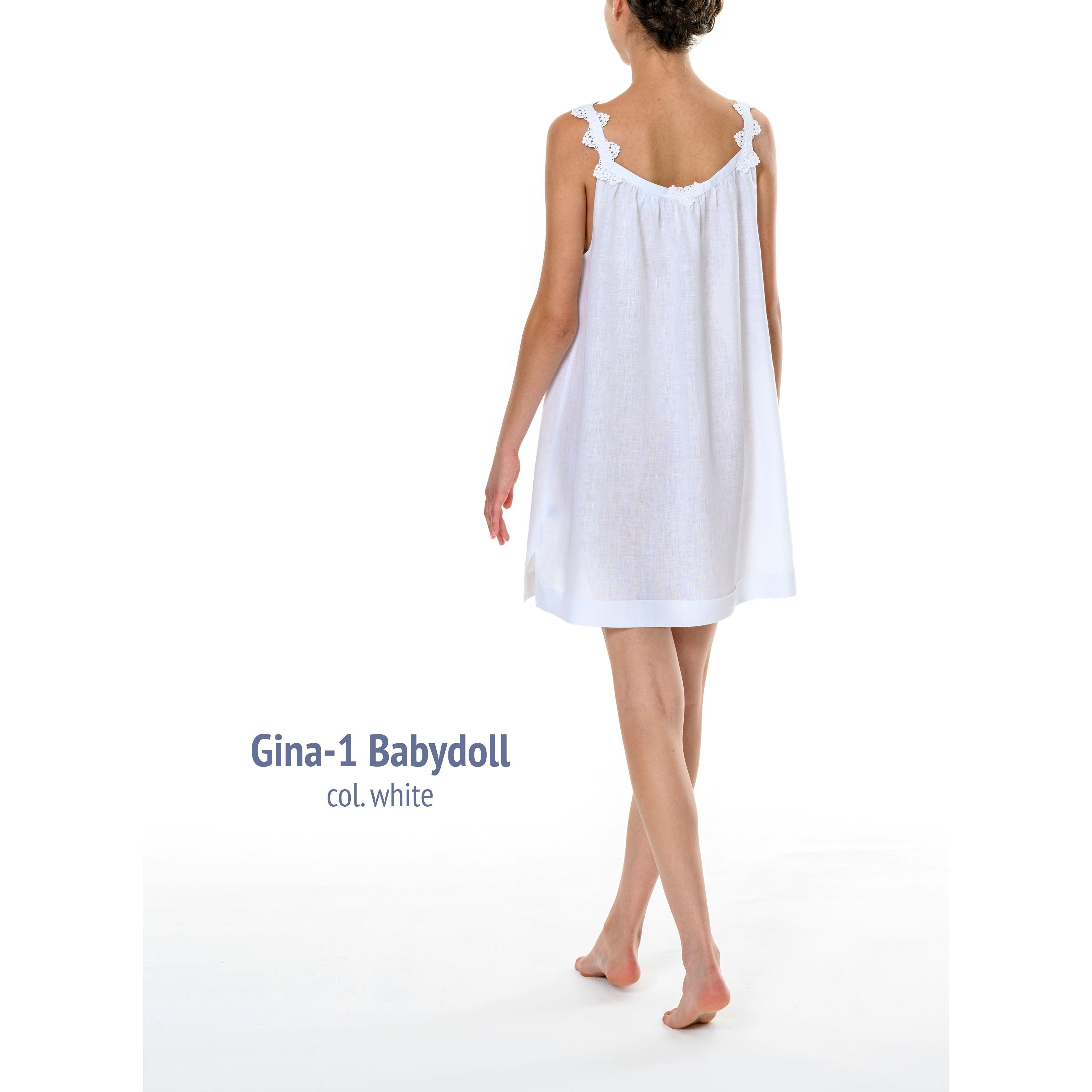  Celestine Gina 1 Babydoll - White、mySite、justintrudeaud