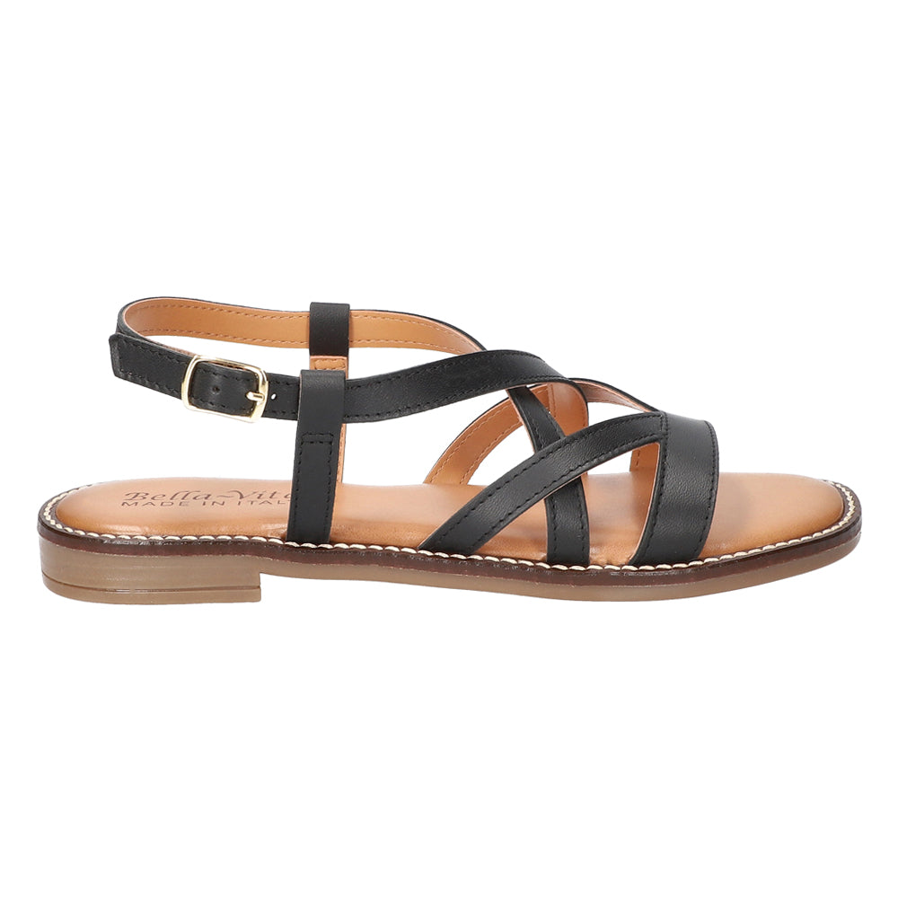 Tya-Italy Slingback Strappy Sandals、mySite、gtrtttuynbv