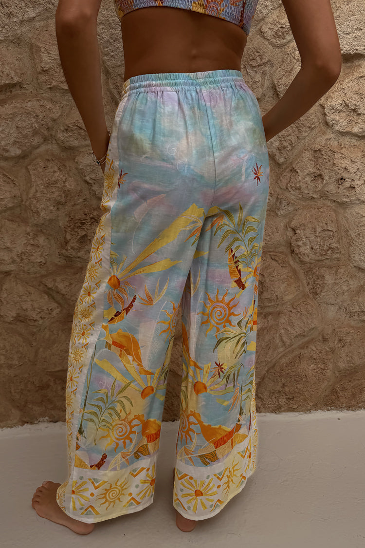 Blue Tropical Trouser、mySite、solidvoid