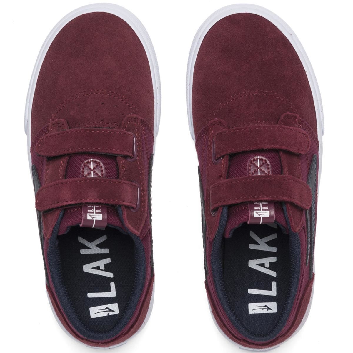  Lakai Griffin Kids - Burgundy/Navy Suede、mySite、merchandisen