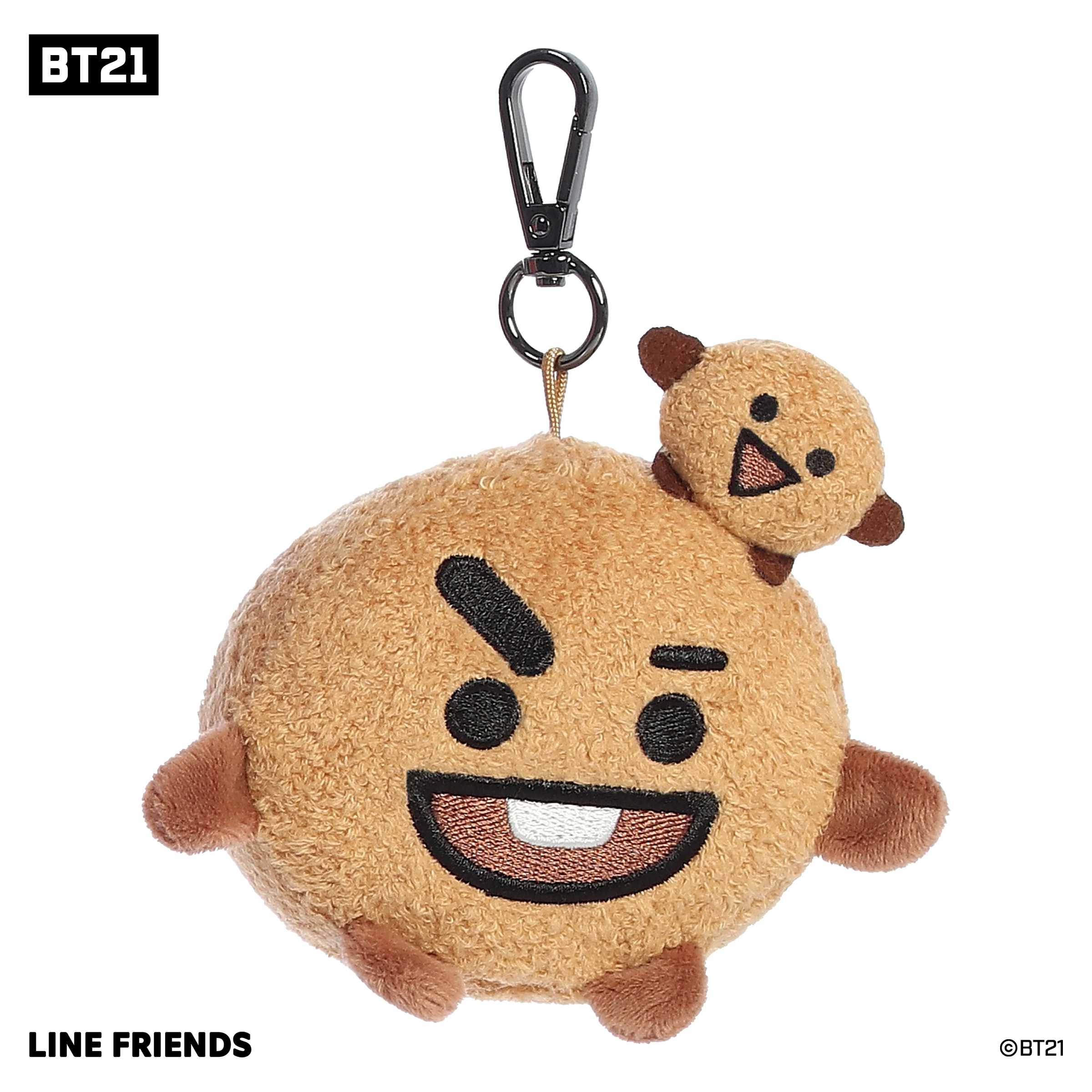 Aurora® - BT21 - 4 SHOOKY Clip-On、mySite、g9winljtr