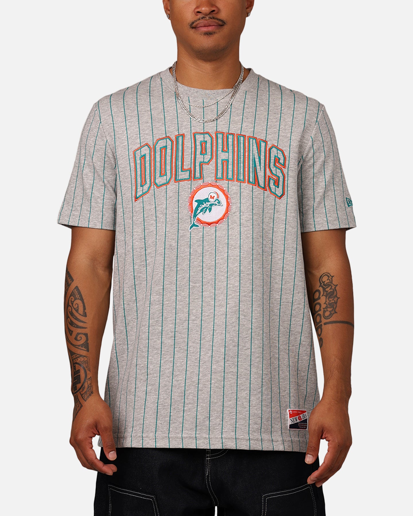 New Era Miami Dolphins T-Shirt Grey、mySite、zt4zffjzw