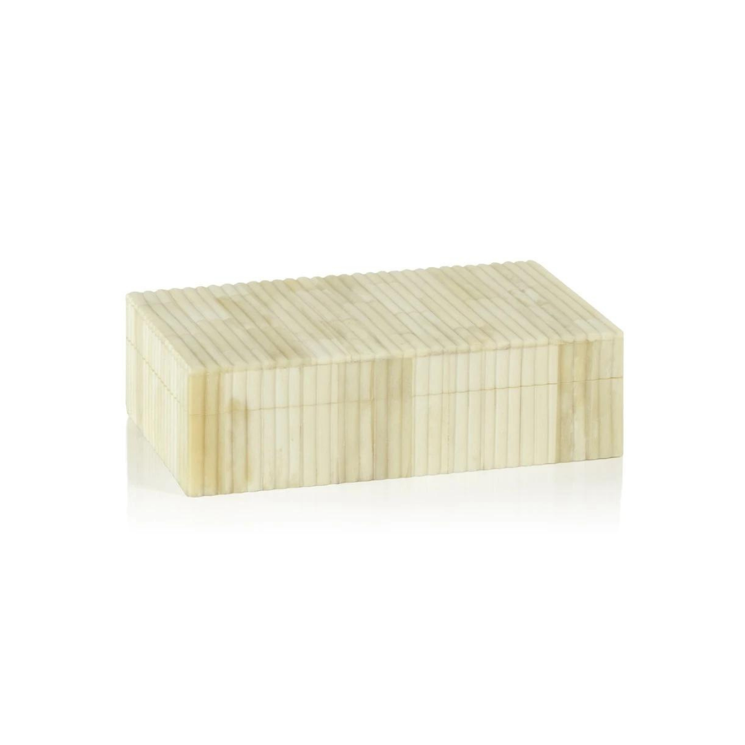  St Ives Ribbed Bone Inlay Decorative Box、mySite、elrpsem3k
