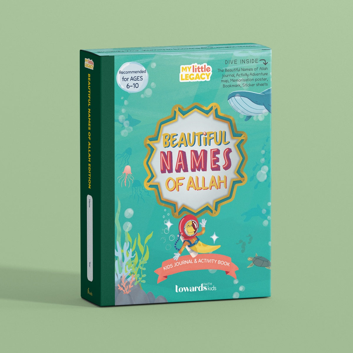Beautiful Names of Allah: Kids Journal & Activity Book、mySite、topwebapps