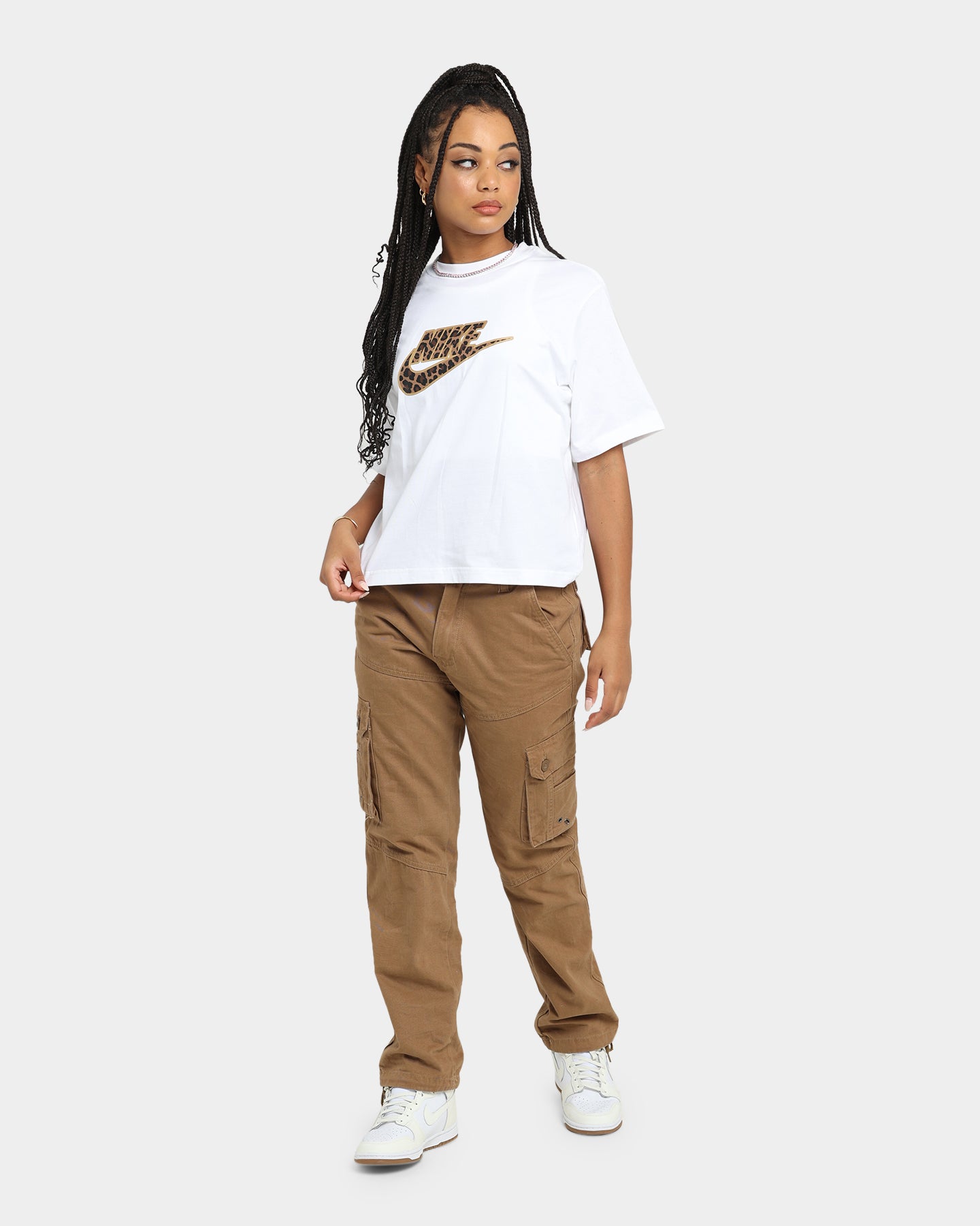 Nike Women's Sportswear Boxy T-Shirt White、mySite、zt4zffjzw