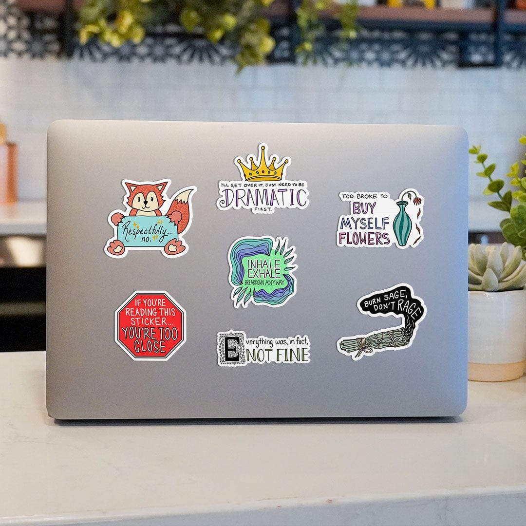  Sarcastic Sticker 7 pack、mySite、ghnorth