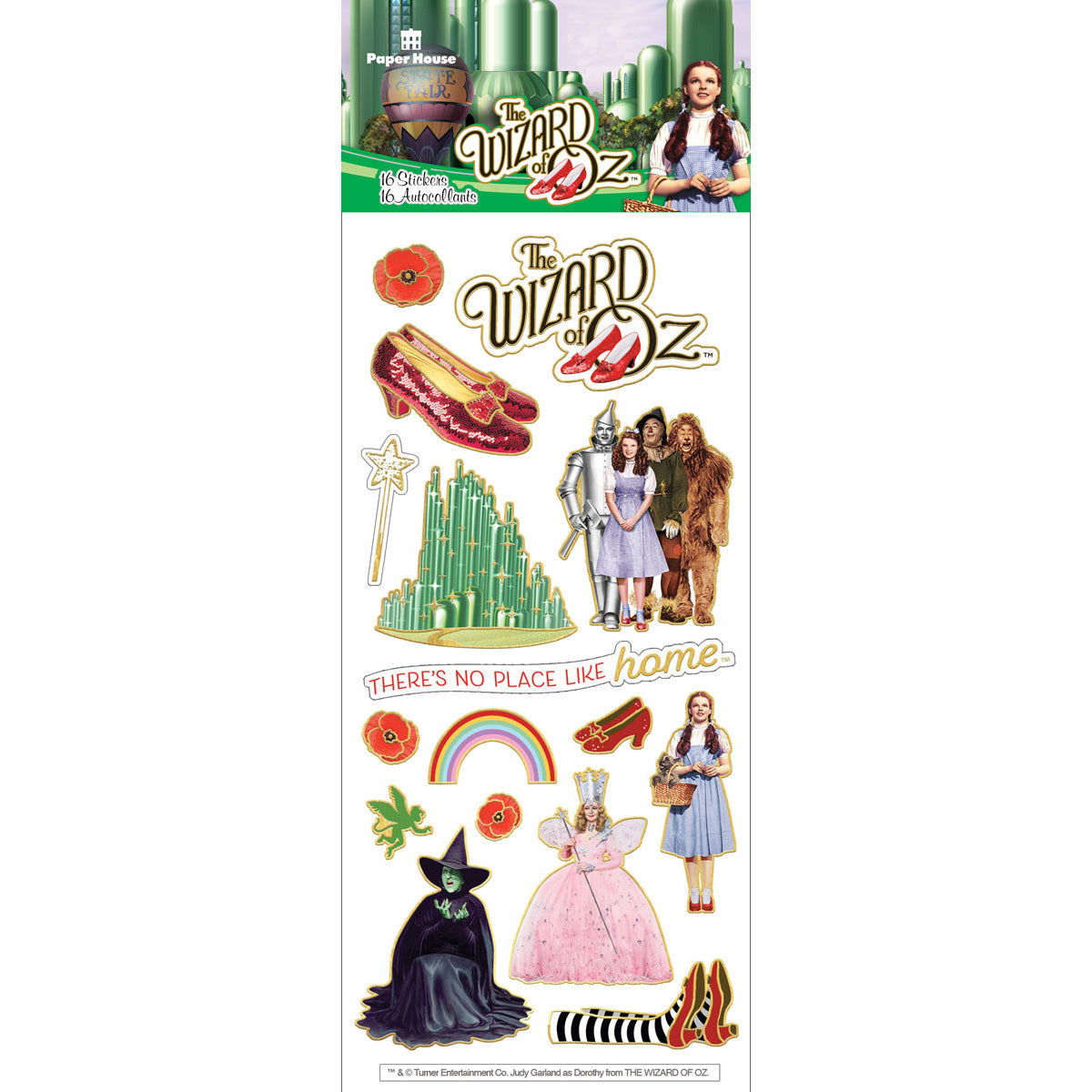 Wizard of Oz Faux Enamel Stickers、mySite、ghnorth