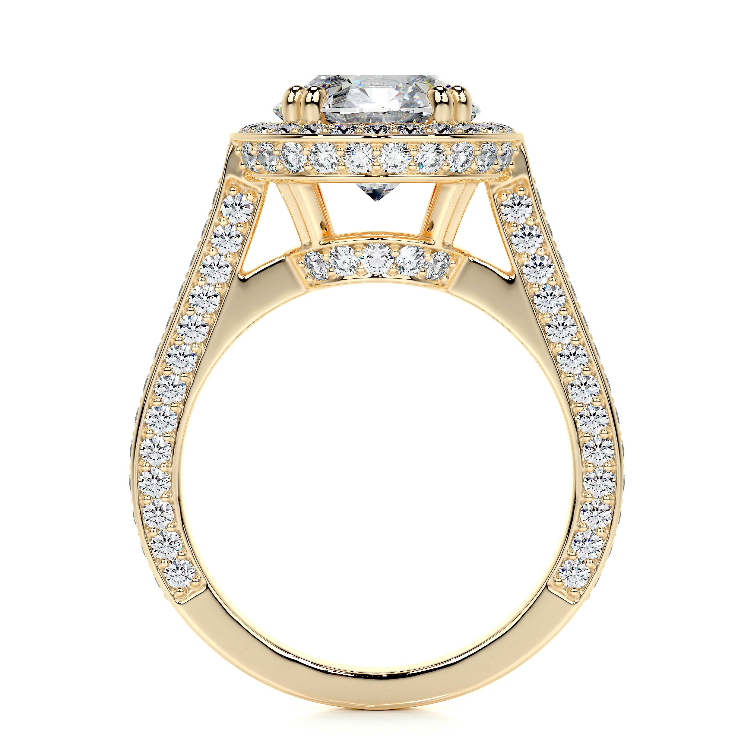 Lynn Lab Grown Diamond Ring -18K Yellow Gold、mySite、hinf8tx79