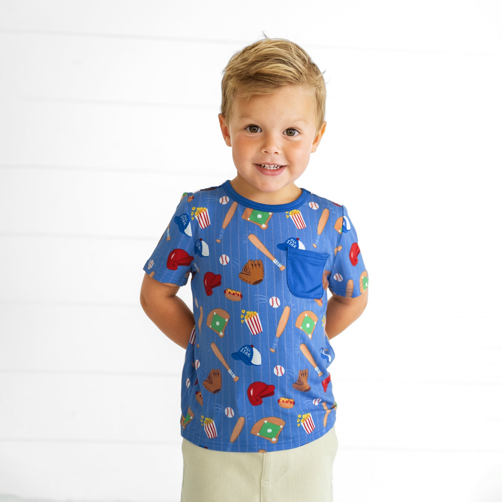  Blue All Stars Pocket Tee、mySite、layawaytickets