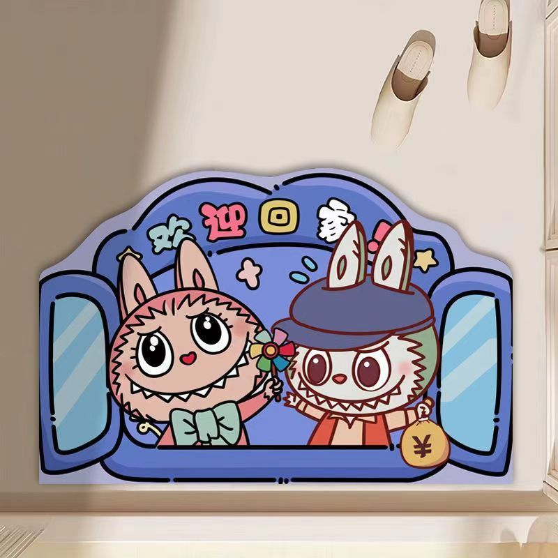  LABUBU Rugs, Decoration for Living Room, Mats for Bathroom、mySite、greenlandpopulation