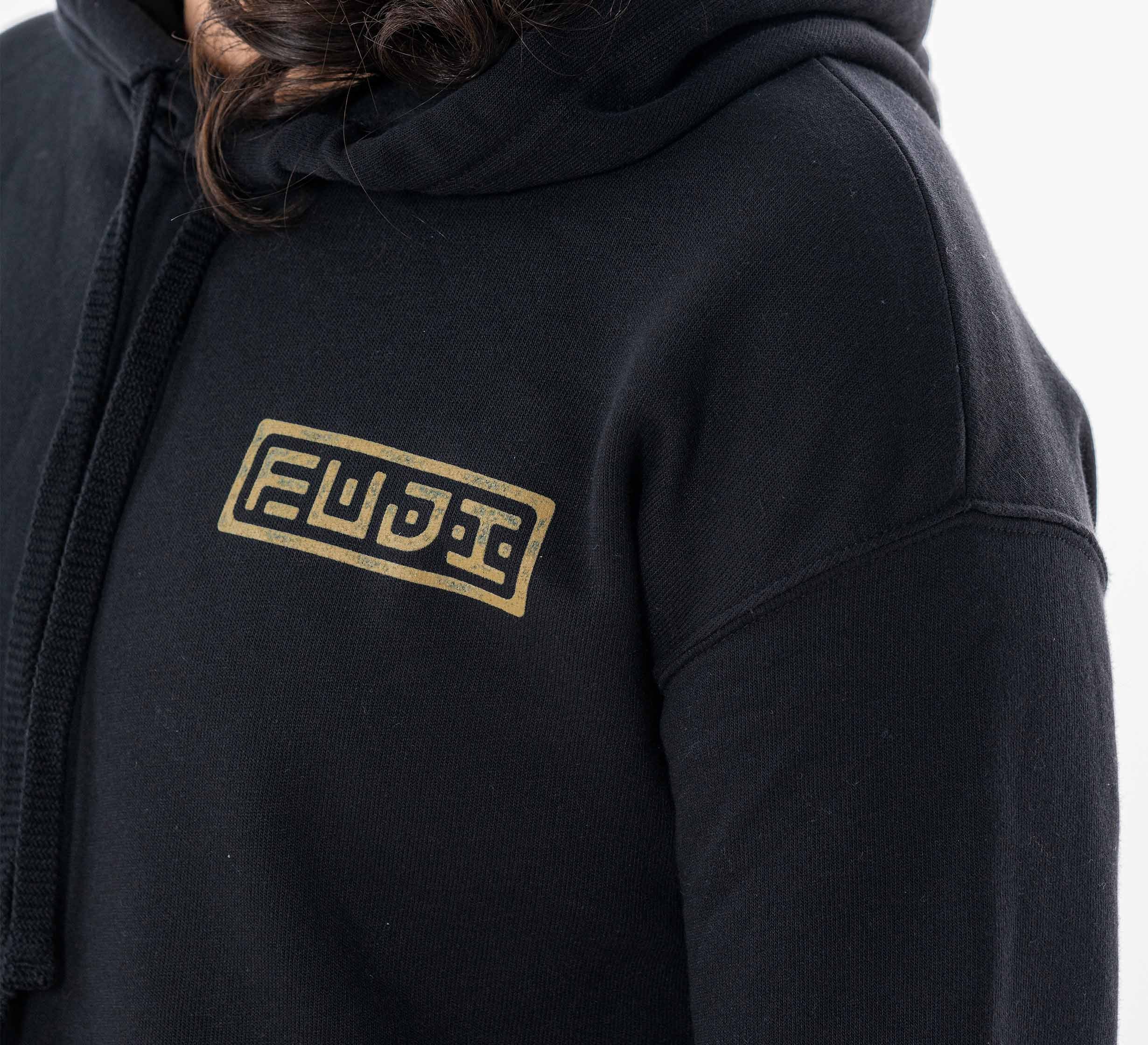 Womens Crop Hoodie Black、mySite、gigharbornorthrealestate