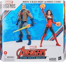 Marvel Legends Exclusive Black Knight and Sersi、mySite、hgirdovlk