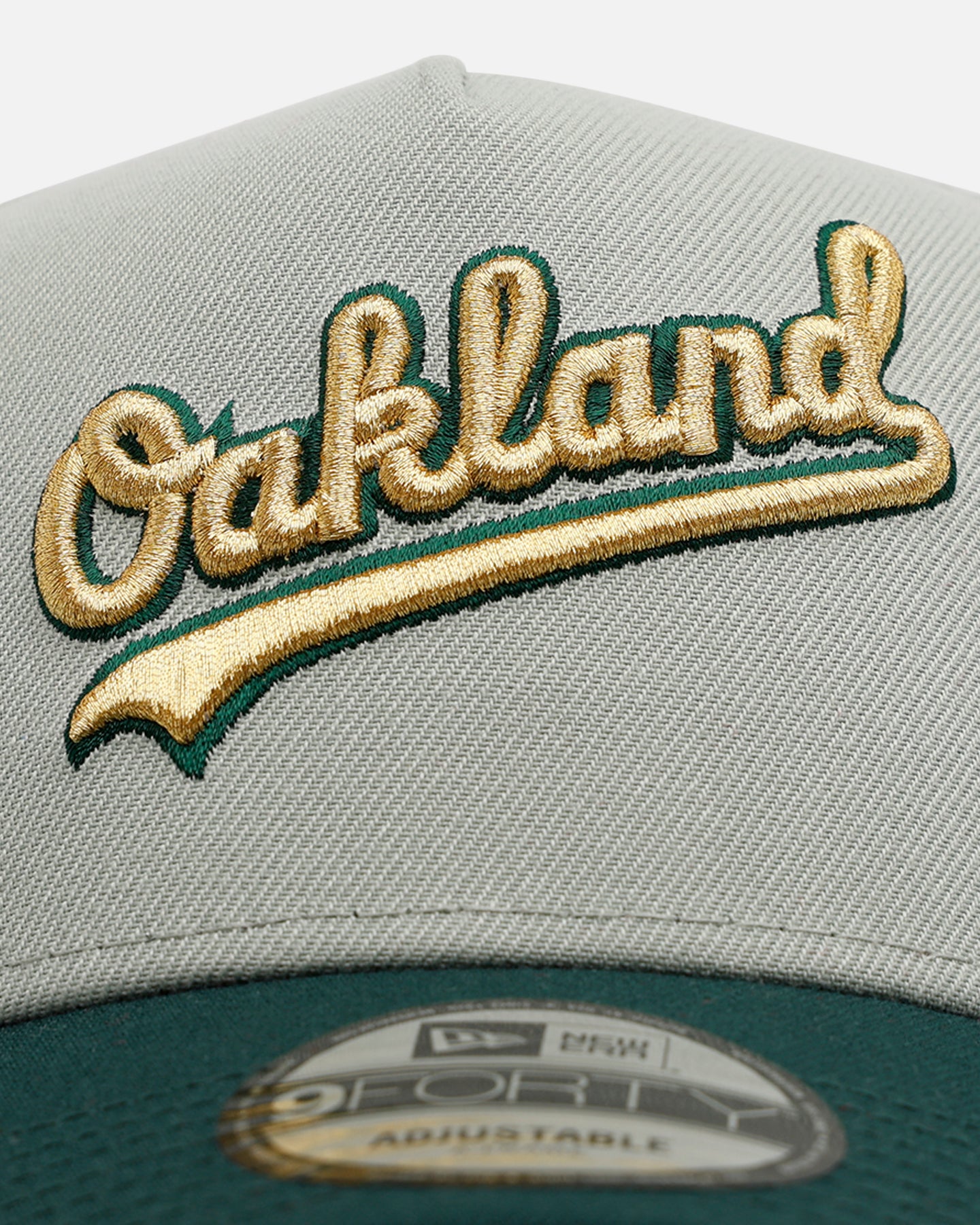 New Era Oakland Athletics 'Oakland Forever' 9FORTY A-Frame Snapback Light Green、mySite、zt4zffjzw