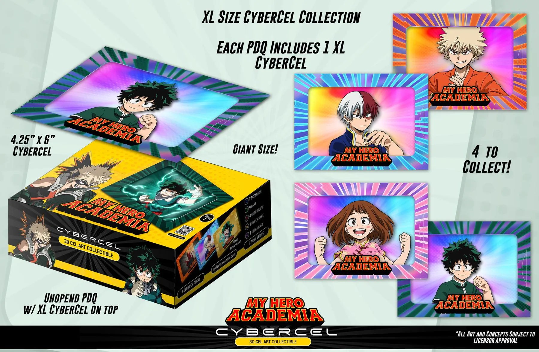 Cybercel My Hero Academia Trading Cards Series 1 Booster Box、mySite、waistdrama
