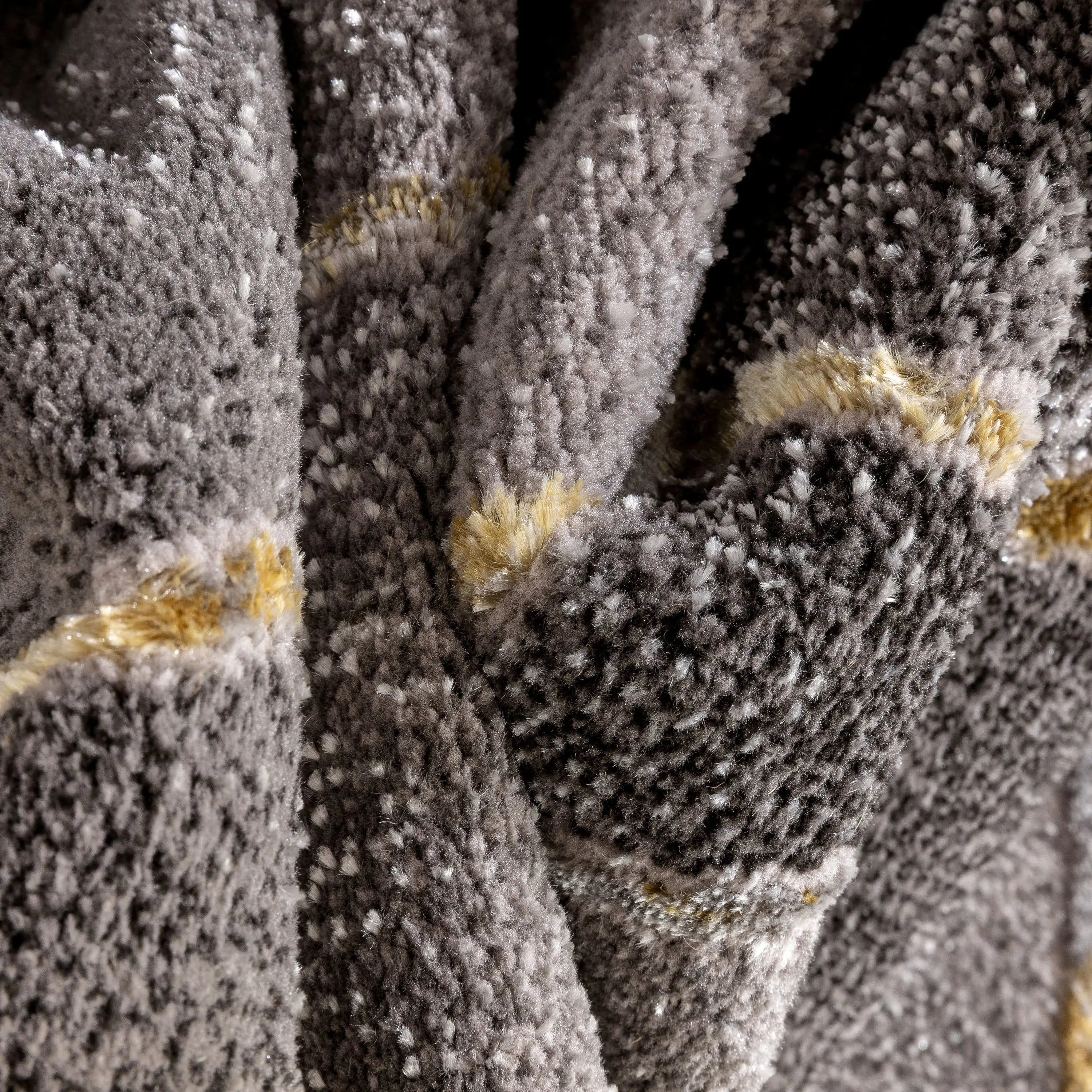 Arthur Retro Geometric Marble Pattern Grey Glam Rug、mySite、gigharbornorthrealestate