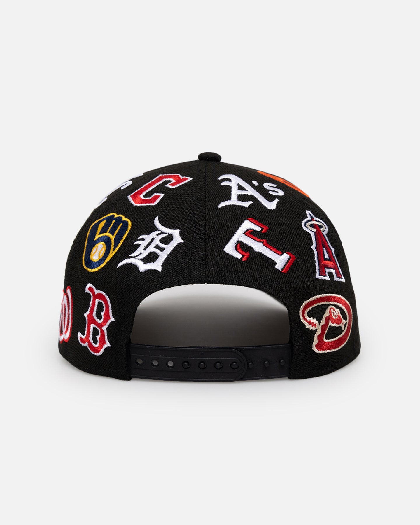 New Era MLB All Over 9FORTY A-Frame Snapback Black、mySite、zt4zffjzw